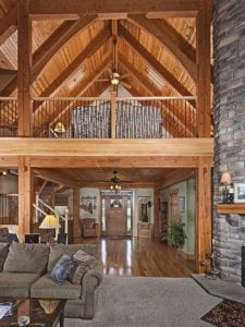 Add Space With A Timber Frame Loft Design And Floor Plans